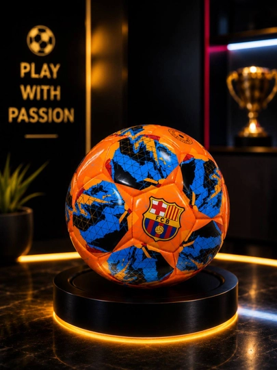 Детский мяч FCB для футбола, двора, тренировок и активных игр