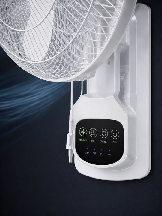 Настенный вентилятор AIWA AW-DC45W DC Inverter с пультом и таймером