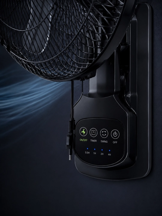 AIWA DC Inverter Devor Ventilyatori AW-DC45W, Pultli, Taymerli, Energiya Tejamkor
