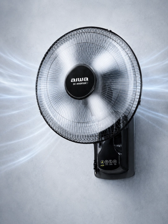 AIWA DC Inverter Devor Ventilyatori AW-DC45W, Pultli, Taymerli, Energiya Tejamkor - 
