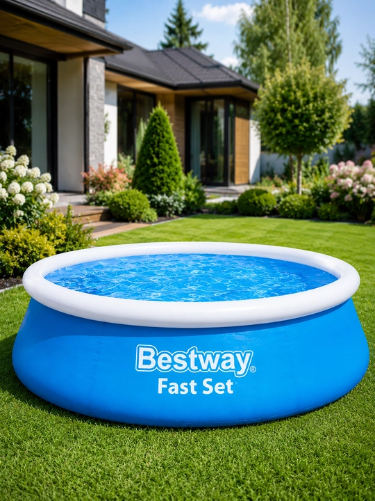Надувные бассейны из серии Bestway Fast Set, до 3800 литров