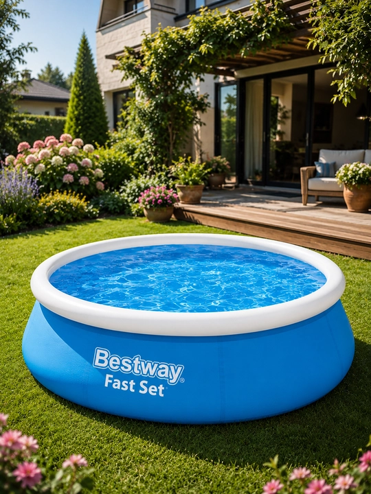 Надувные бассейны из серии Bestway Fast Set, до 3800 литров