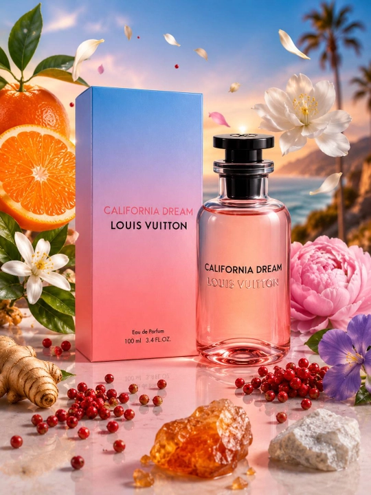 Louis Vuitton California Dream Eau De Parfum, 100 ml, ayollar va erkaklar uchun atir - 