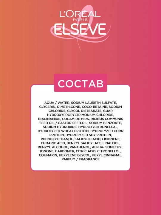 ELSEVE Шампунь для волос Длина мечты, 400 мл