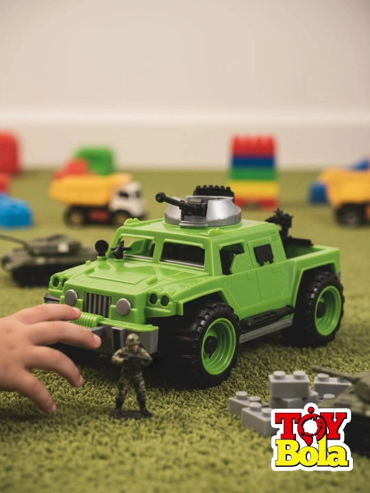 Военная техника игрушки Танк БТР джип-машинки для мальчиков, спецтехника в подарок ToyBola