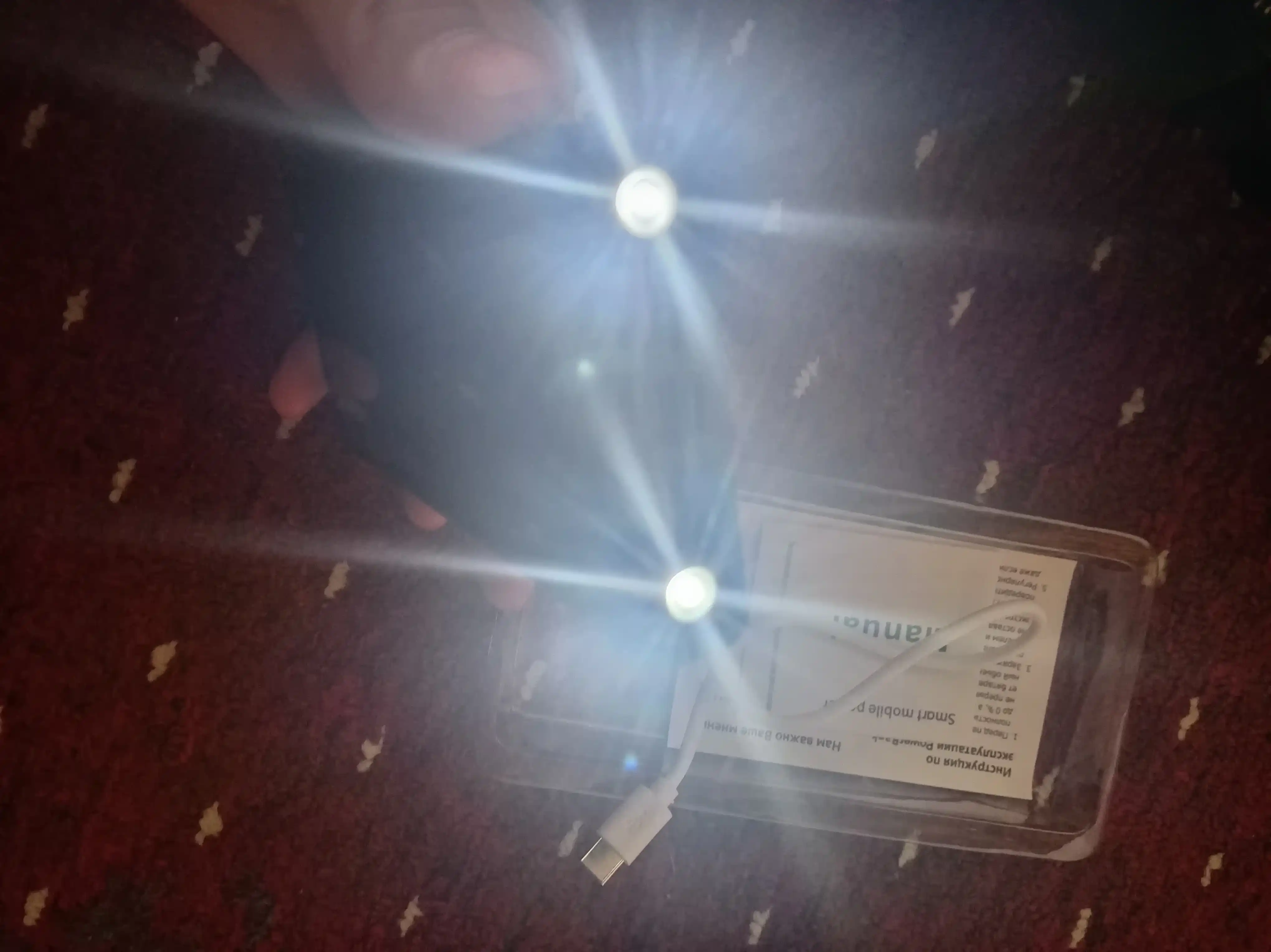 Tashqi akkumulyator, 20000 mA/h, 66w, tezkor quvvat beraoladi va juda qilay Power bank