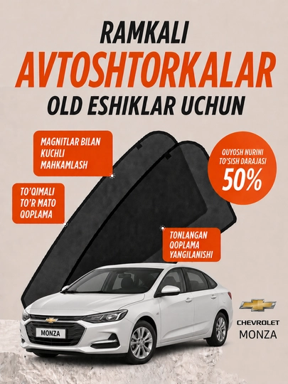 Шторы на переднее боковое окно, 2 шт, эффект тонировки 50% — EXPERT-PARDA2-ХРОМ