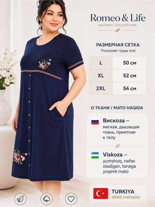 Ko'ylaklar ayollar, Turkiya, kuylaklar ayollar uchun, katta o'lchamda, koylaklar, L-4XL