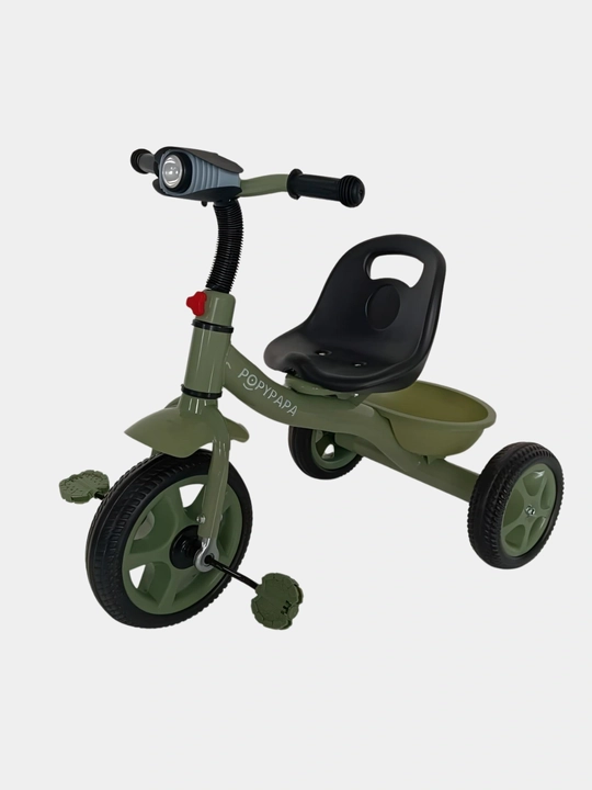 Bolalar uch g‘ildirakli velosiped, fonarli velosiped, velik