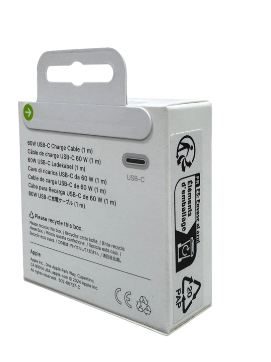 Кабель для iPhone 15/16/17 Type-C to Type-C, 1 метр NFC