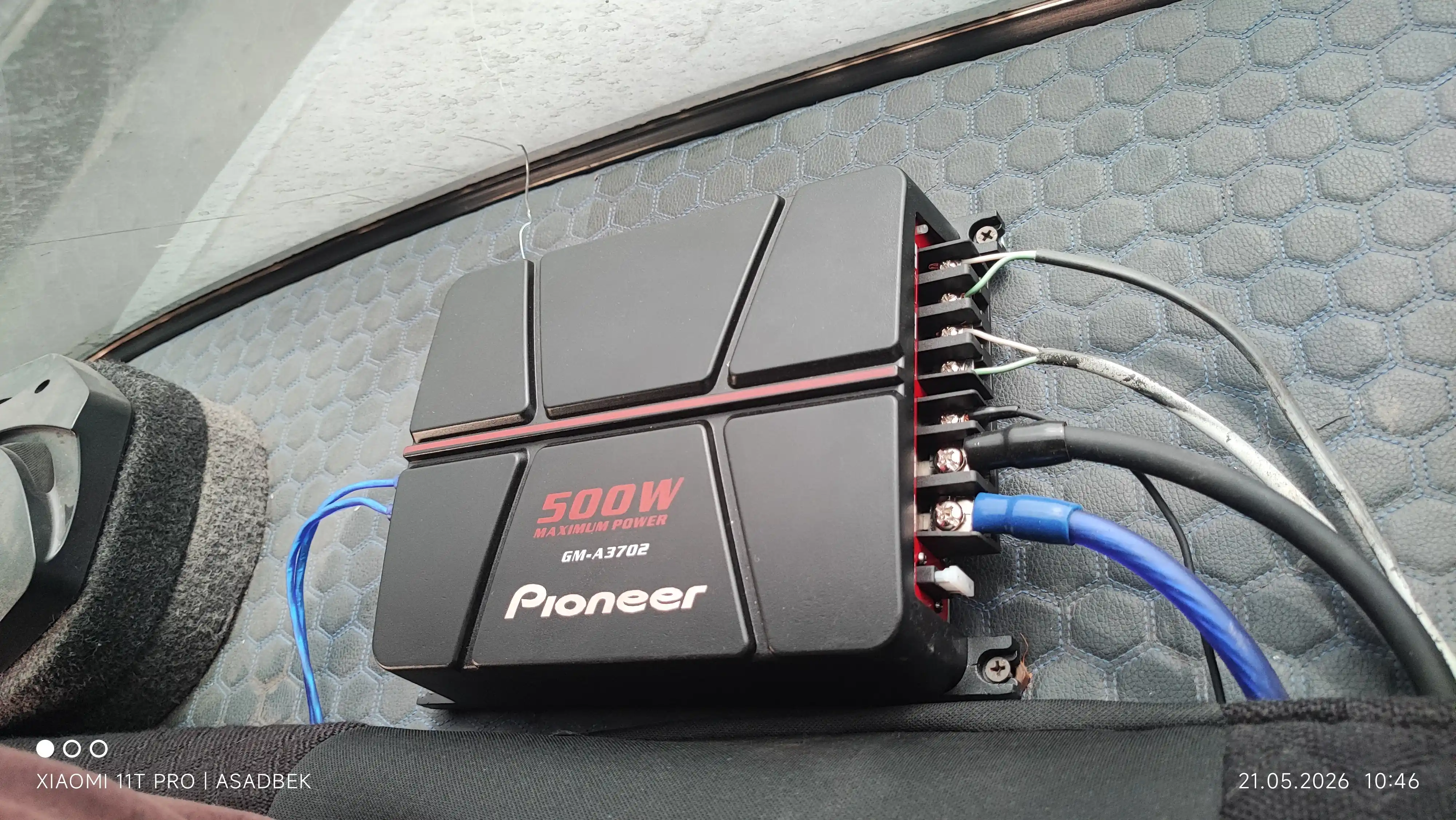 Усилитель Pioneer 2 канальный, 500 Вт XL