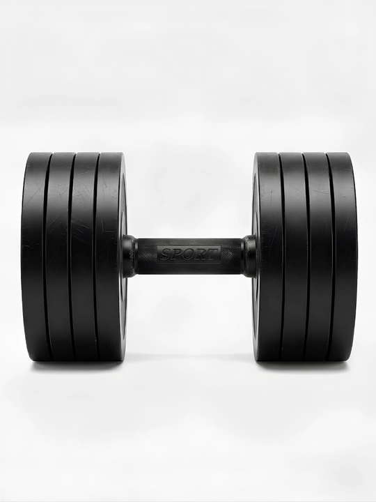Universal metall gantel, gantellar to'plami, 1kg, 25kg