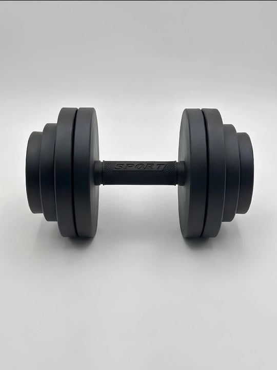 Universal metall gantel, gantellar to'plami, 1kg, 25kg
