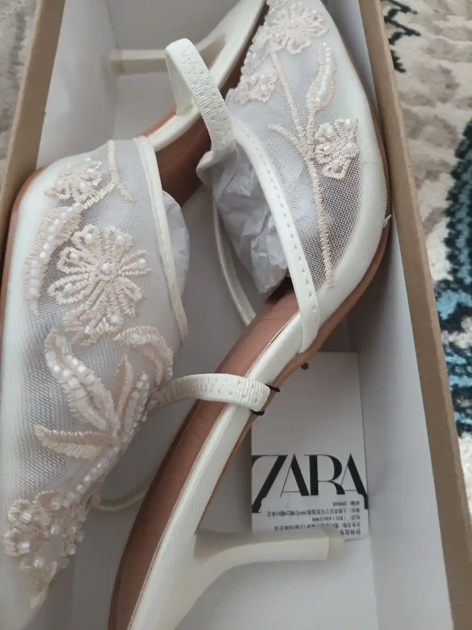 ZARA, zamonaviy uslubdagi tufli, ayollar oyoq kiyimi, qulay poyabzal