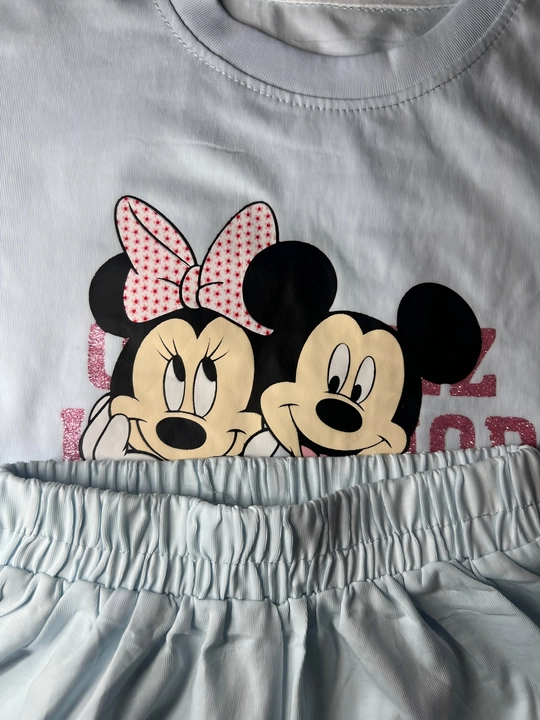 Qichaloqlar uchun Mickey & Minnie yozgi kostyum to‘plami