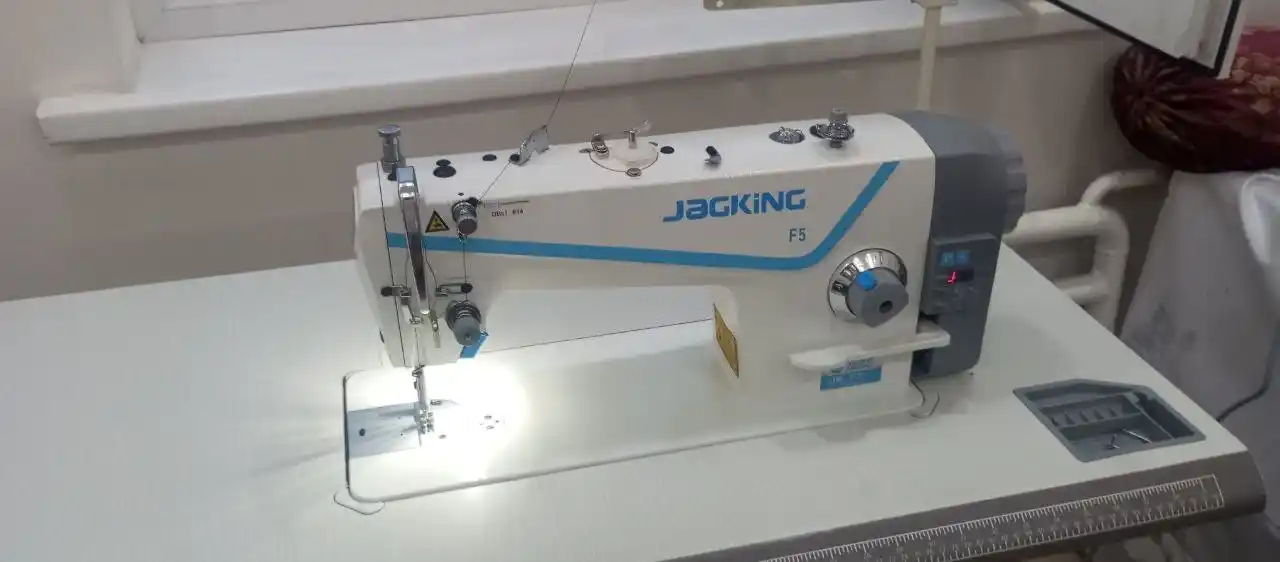Jackking F5 промышленная челночная машина, серво мотор, LED подсветка, цифровая панель 