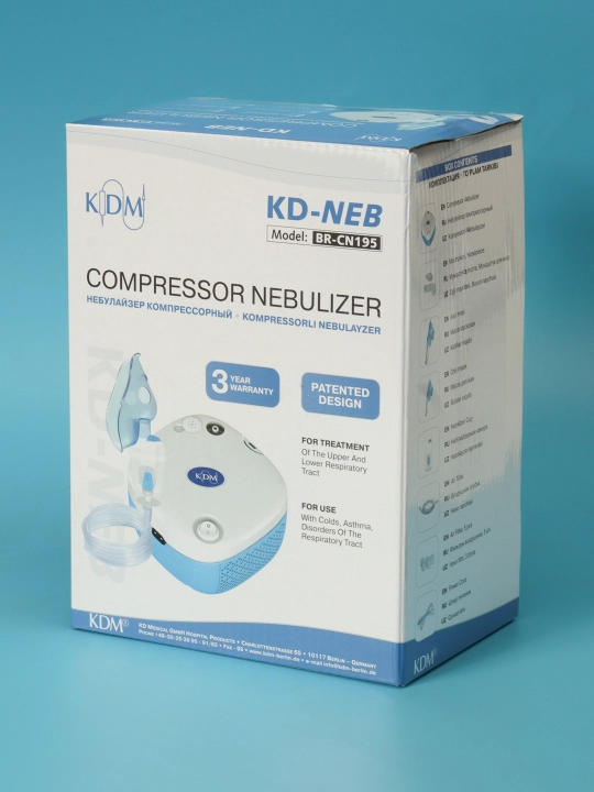 Ingalyator-nebulayzer kompressorli KD-NEB, bolalar va kattalar uchun, Germaniya