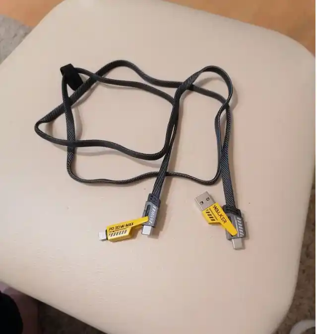 USB-кабель-трансформер, 4 в 1, Turbo, Type-C/Lightning - USB-A/Type C