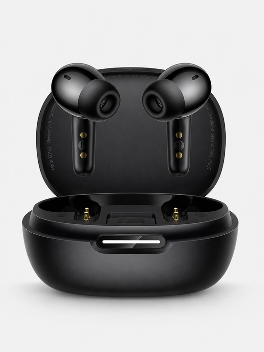 Hoco EQ100 simsiz Bluetooth quloqchin, AI tarjima funksiyasi, Bluetooth 5.4, ANC, qora