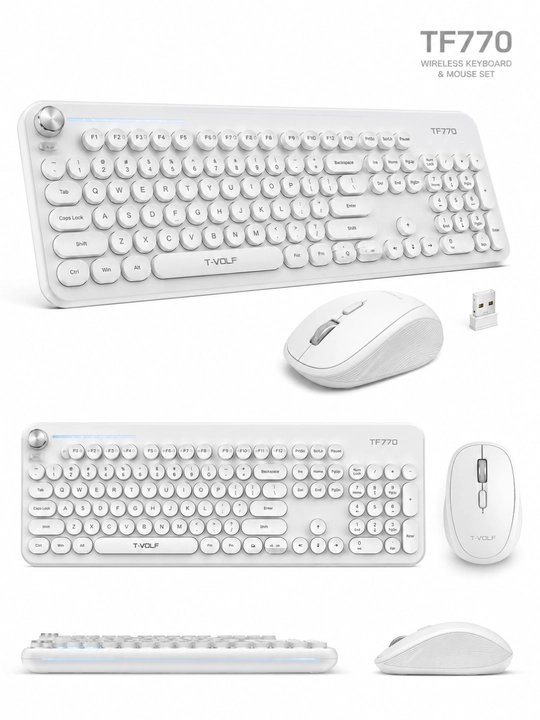 Игровая клавиатура и мышь T-WOLF TF770