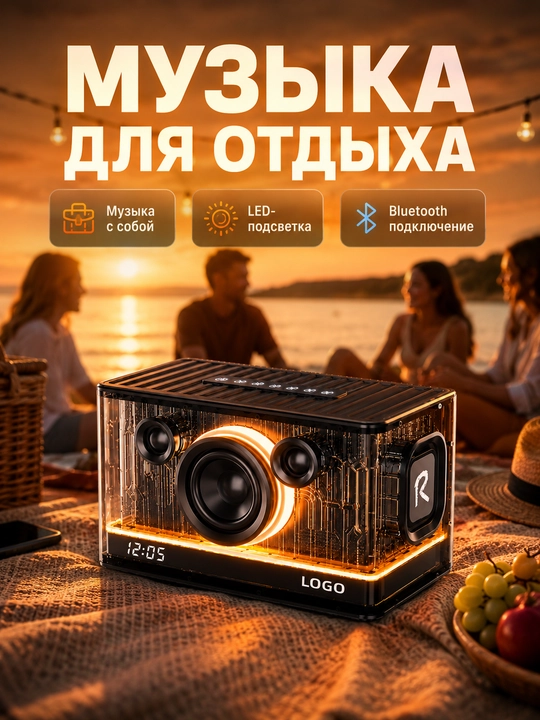 Portativ Bluetooth kolonka turli modellar