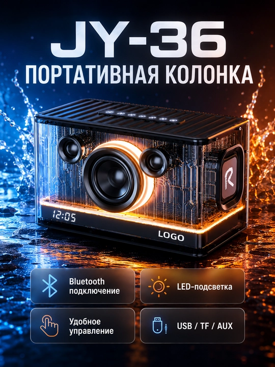 Portativ Bluetooth kolonka turli modellar
