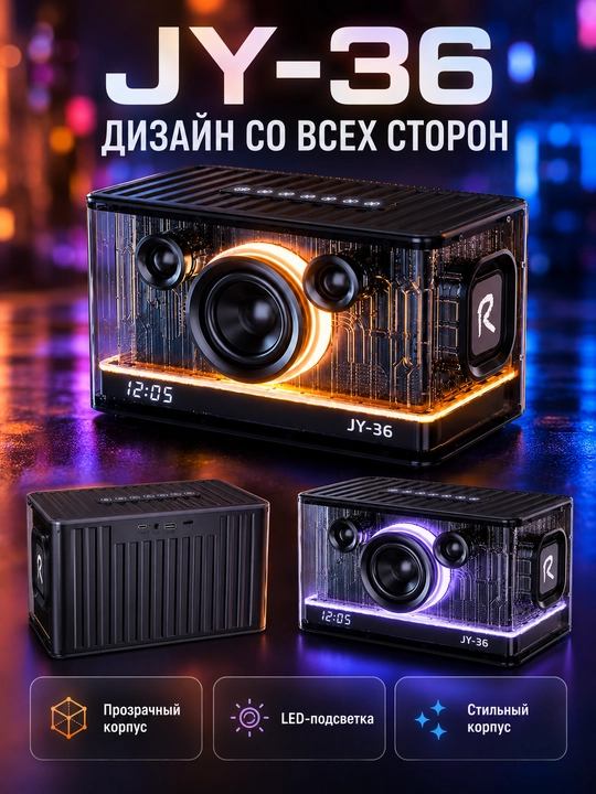 Portativ Bluetooth kolonka turli modellar