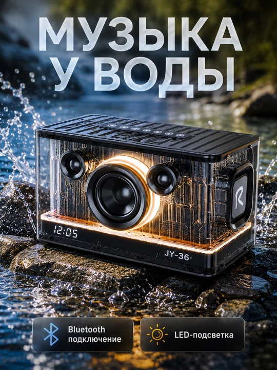 Portativ Bluetooth kolonka turli modellar
