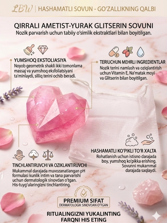 Intim gigiyena sovuni ayollar va qizlar uchun -ISW Fresh Feminine Cleansing Soap