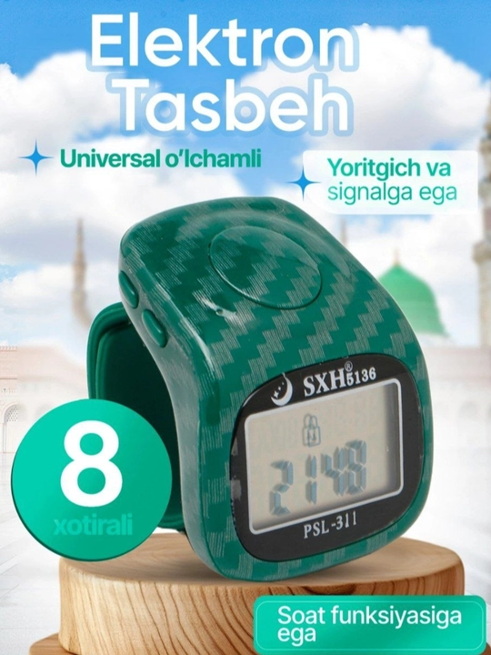 Elektron tasbeh, ixcham, qulay va kundalik foydalanish uchun eng maqbul variant - 
