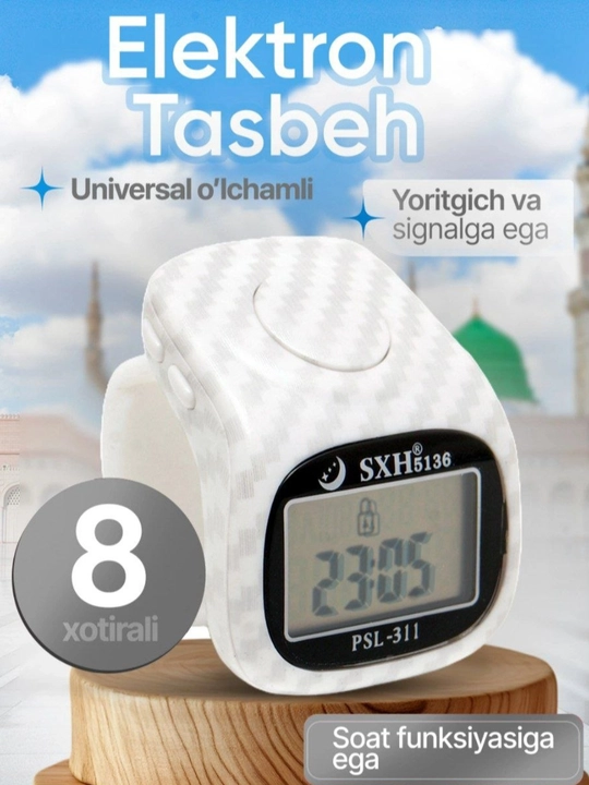 Elektron tasbeh, ixcham, qulay va kundalik foydalanish uchun eng maqbul variant - 
