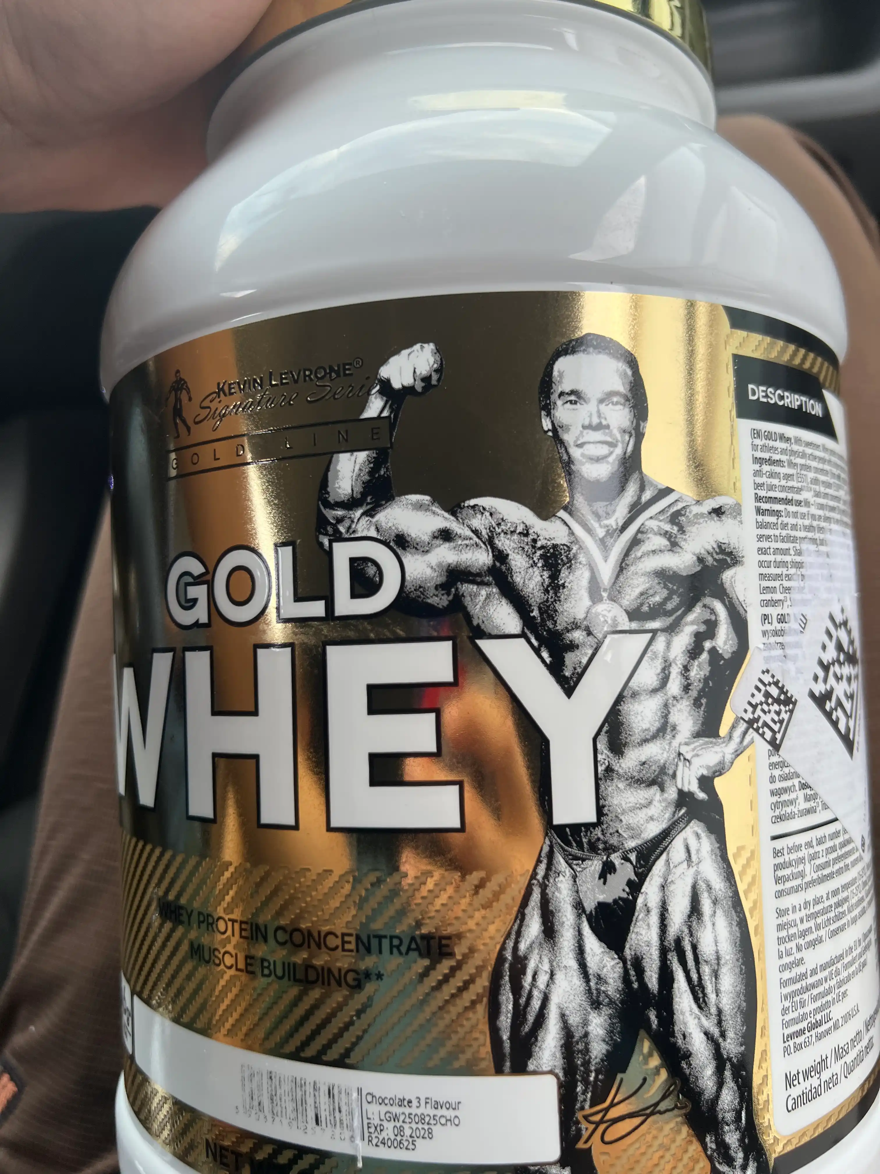 Протеин Kevin Levrone Gold Whey, 66 порций, 2 кг