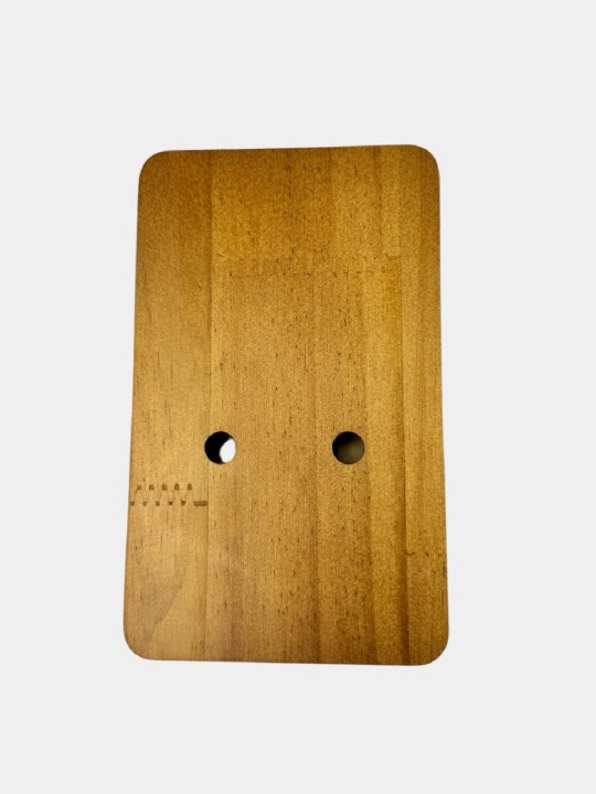 17 tugmali yog‘och Kalimba (Thumb Piano) – tabiiy yog‘och rang