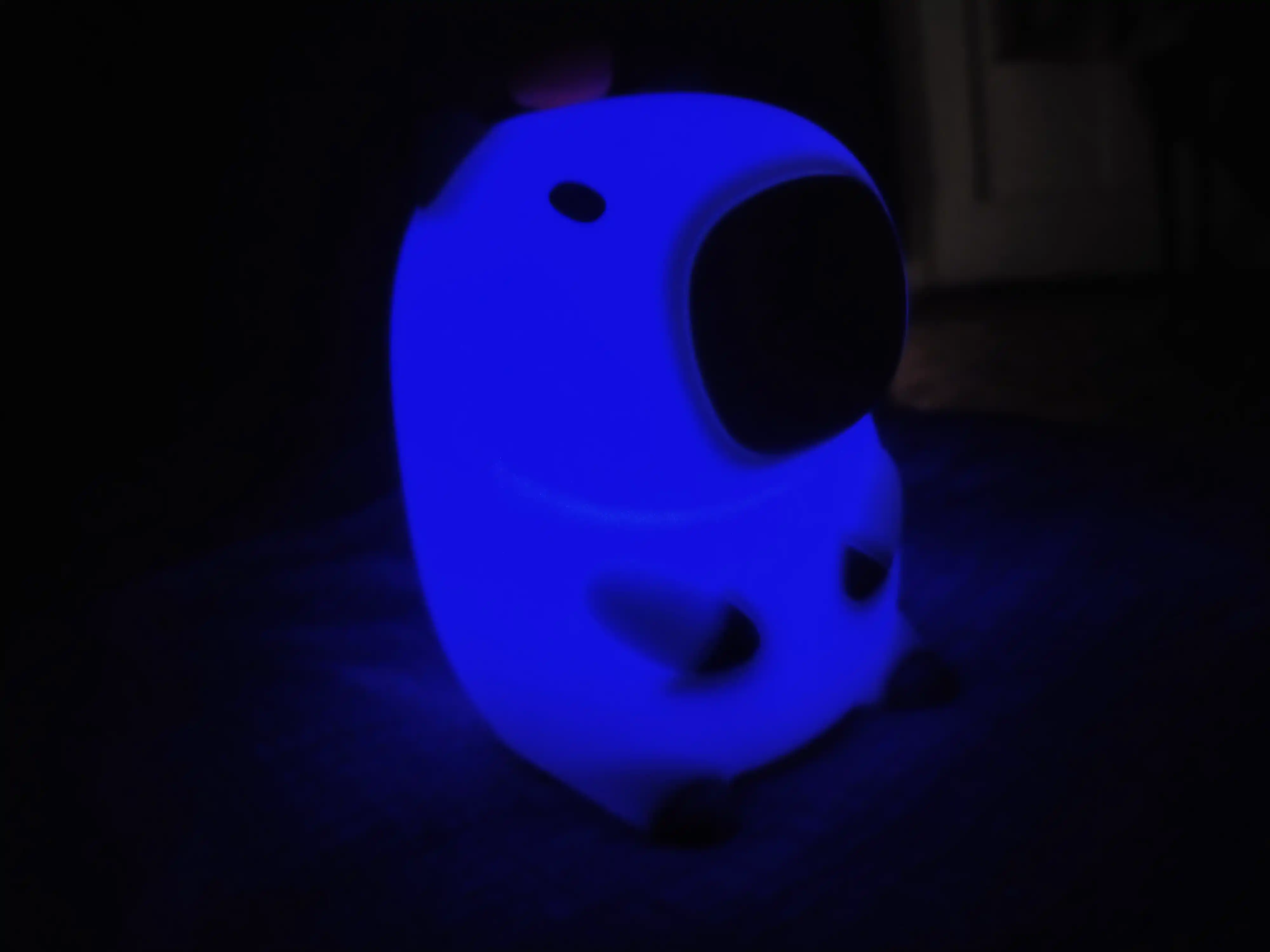 Детский ночник, силикон, пандочка, утка, капуста, единорог, кролик RGB