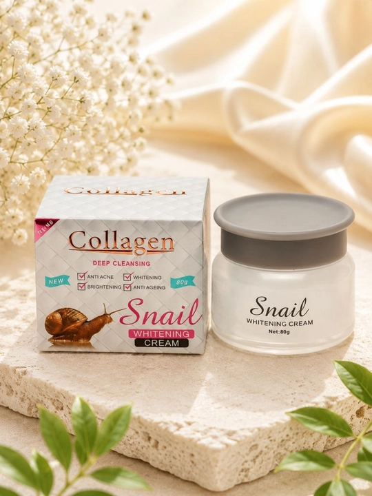 Крем для лица,Collagen крем,отбеливающий крем,анти-акне и антивозрастной,4 в 1 , 80 г