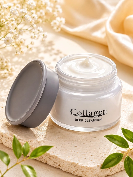 Крем для лица,Collagen крем,отбеливающий крем,анти-акне и антивозрастной,4 в 1 , 80 г
