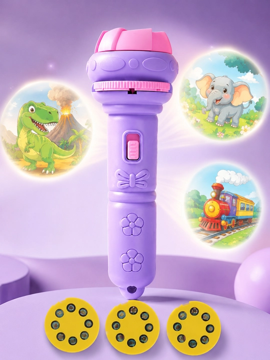 Игрушка - для детей, фонарик, 3 флэш - карт, 24 изображений - 