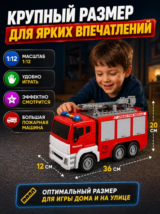 Игрушечная машинка для детей, экскаватор, пожарная, автокран, скорая помощь, погрузчик