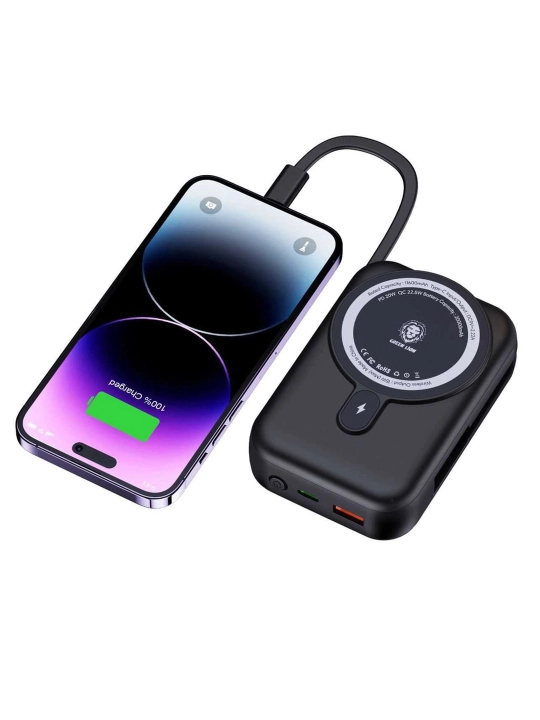 Green Lion Monaco MagSafe Power Bank 20000mAh tashqi akkumulyator