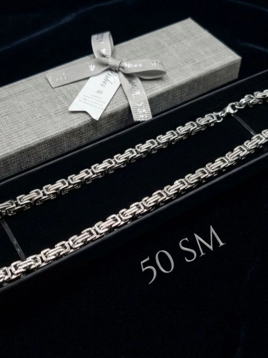 Erkaklar uchun premium boyin zanjiri BroSteel, 50sm