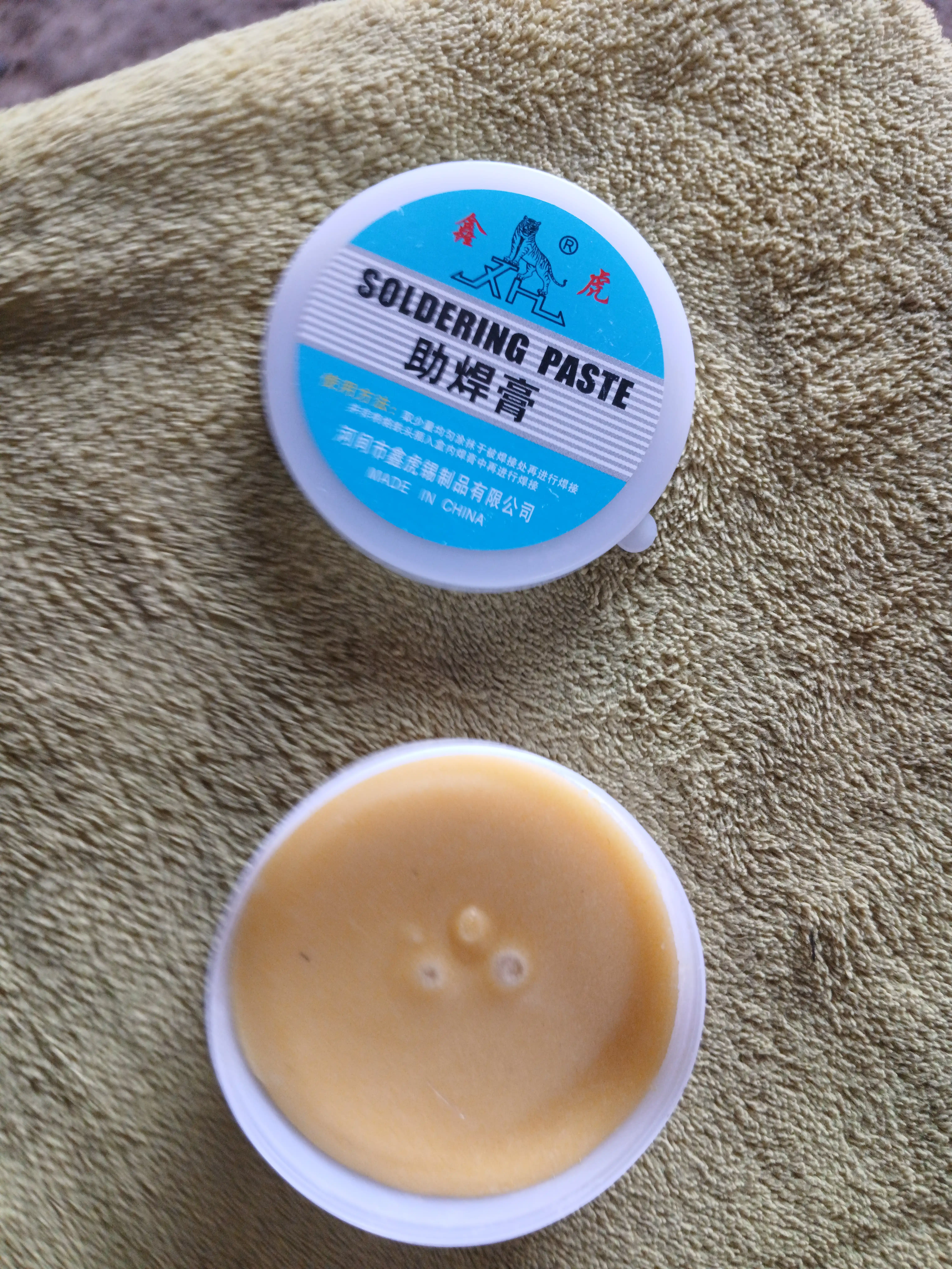 Паяльная паста Solder Paste, 35 гр, для SMD компонентов, чистая пайка, канифоль