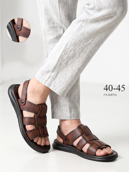 Erkaklar uchun yozgi tapochkalar-qulay va zamonaviy Sandal (basanoshka) o'lcham 40-45