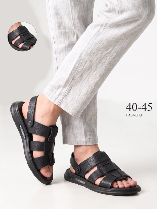 Erkaklar uchun yozgi tapochkalar-qulay va zamonaviy Sandal (basanoshka) o'lcham 40-45