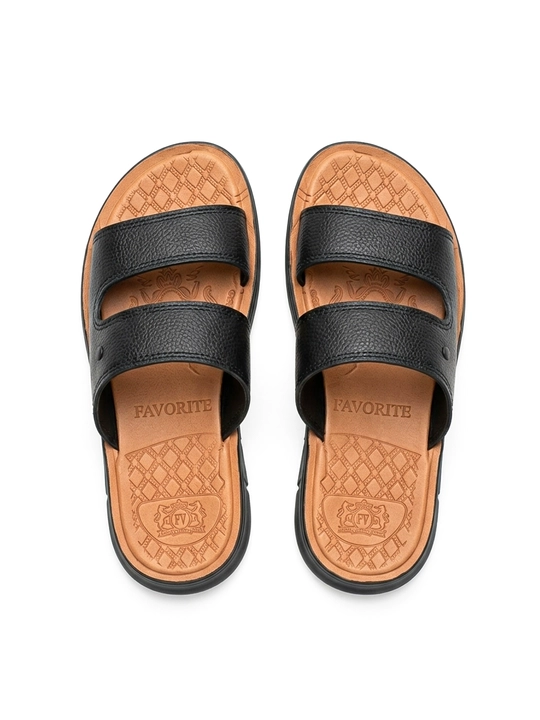 Erkaklarning yozgi shippaklari - qulay va zamonaviy, eko charm, o‘lchamlari 39-44