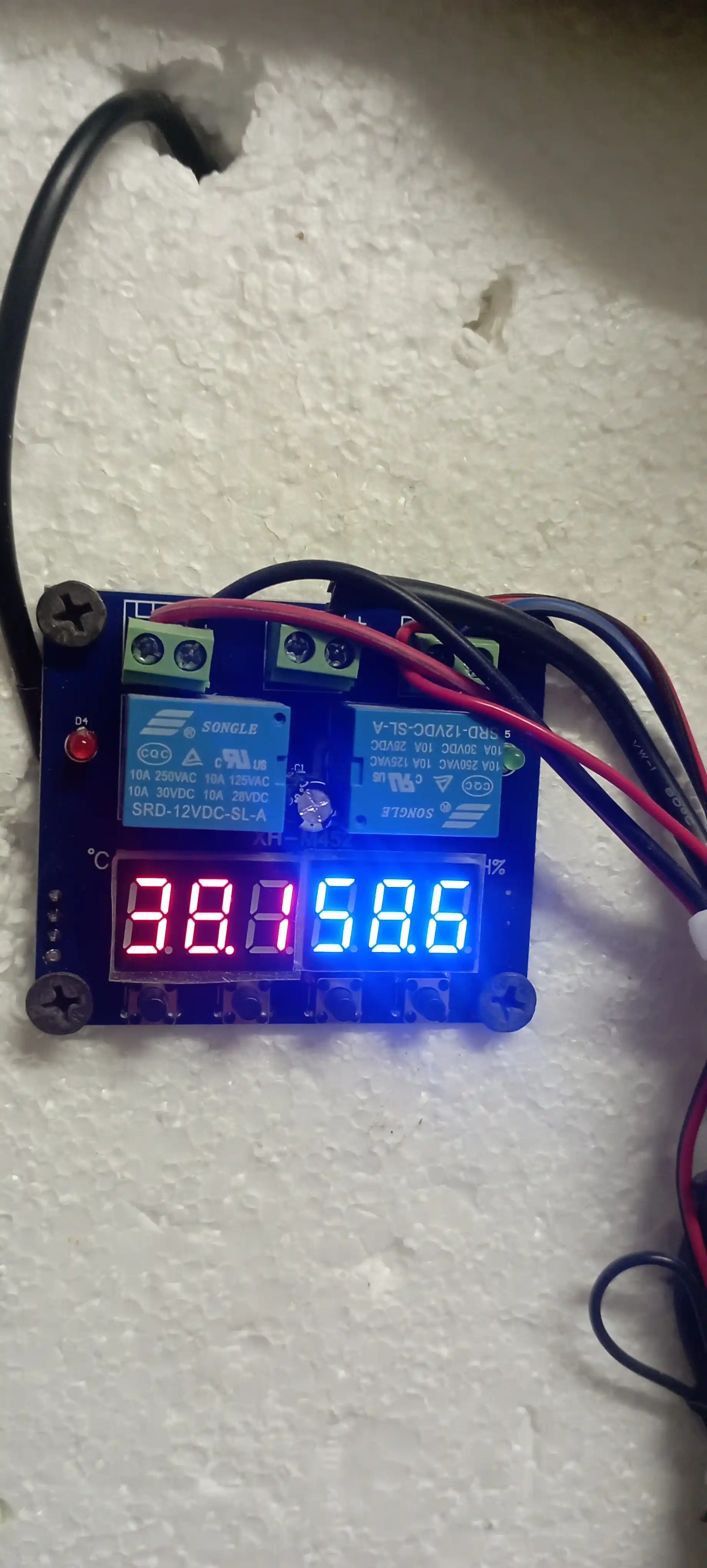XH-M452 inkubator termoregulyatori, termostat, termorele, raqamli harorat nazoratchisi
