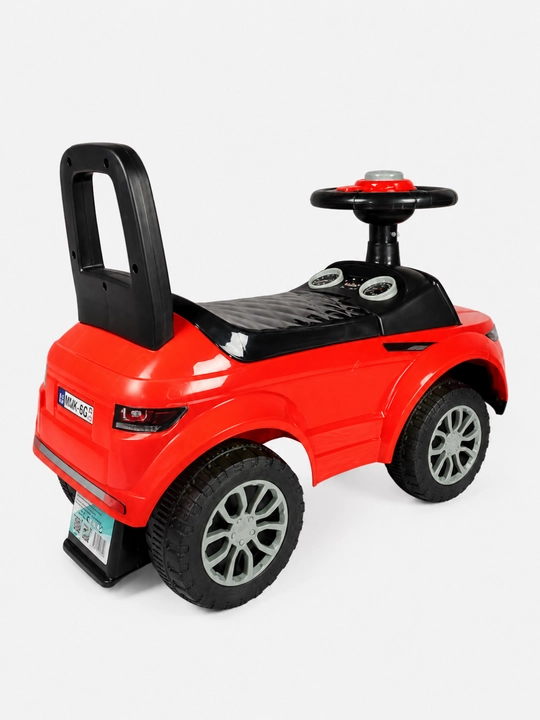 Bolalar mini mashina tolokar, rul boshqaruvli bolalar mashinasi Push Car
