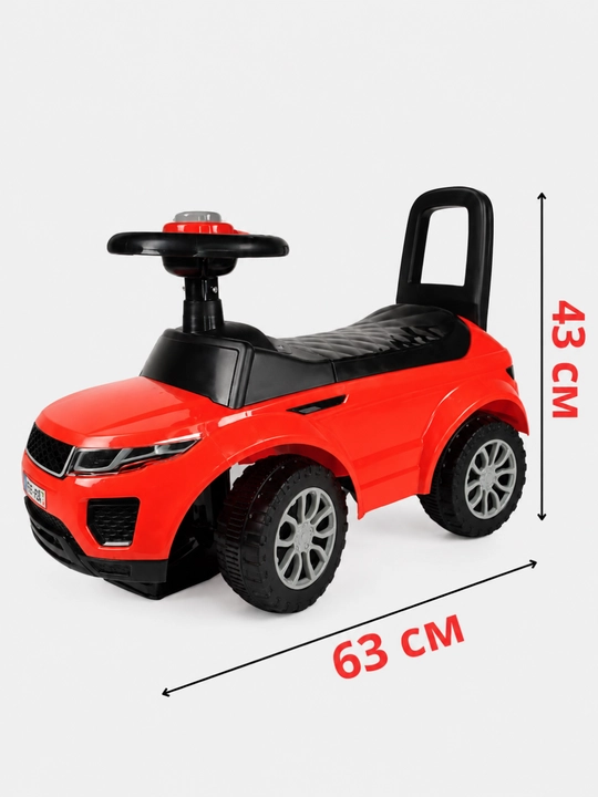Bolalar mini mashina tolokar, rul boshqaruvli bolalar mashinasi Push Car