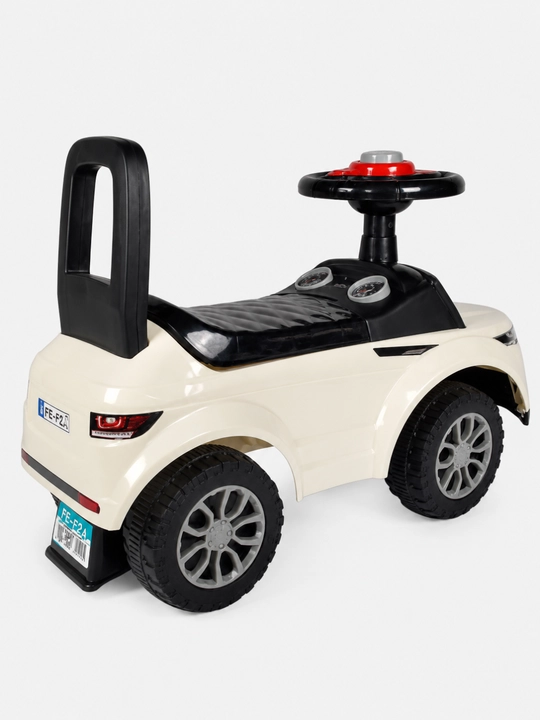 Bolalar mini mashina tolokar, rul boshqaruvli bolalar mashinasi Push Car