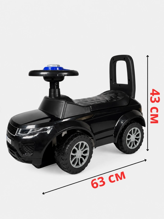 Bolalar mini mashina tolokar, rul boshqaruvli bolalar mashinasi Push Car