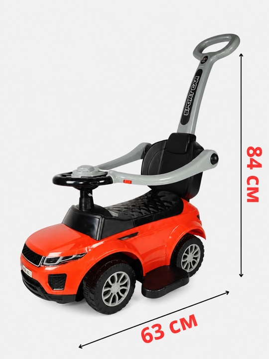 Детская мини машинка-толокар с рулевым управлением для детей, Push Car